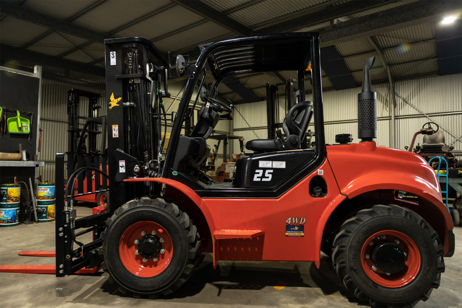 Electric forklifts for sale Brisbane warehouse indoor operation clean quiet shift environment